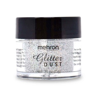 GlitterDust - Holographic Silver - Carded