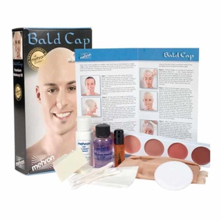 Character Makeup Kit Premium Bald Cap