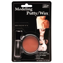 Modeling Putty/Wax with Fixative A Carded